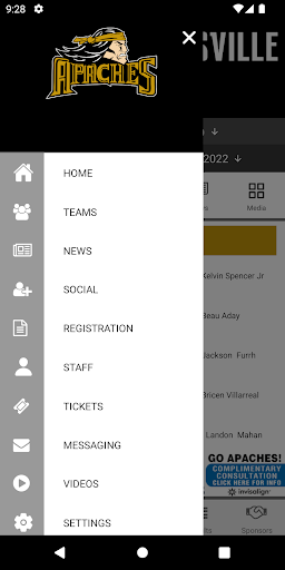 Pottsville Apache Athletics Screen 3