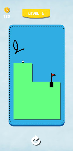 Android application DrawGolf screenshort