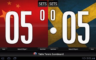 Table Tennis Scoreboard