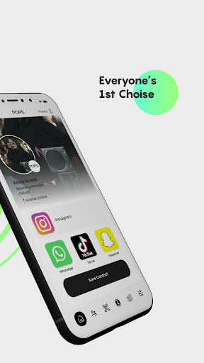 Pops - Digital Business Card Screen 2