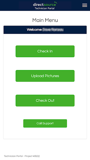 Direct Source Tech Portal Screen 2