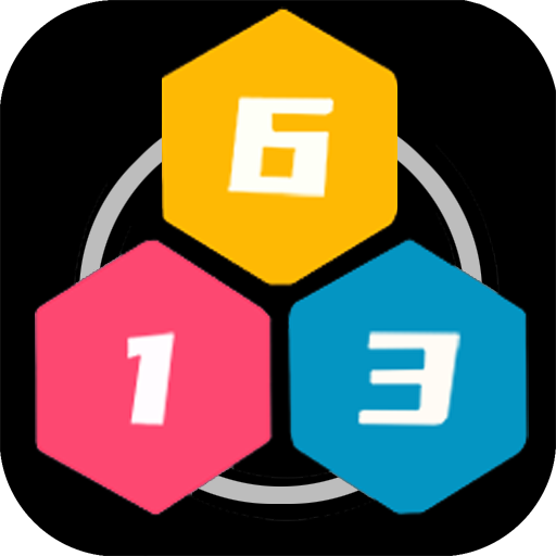 Merge Number - Hexa Puzzle Logo