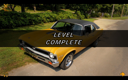 Android application Muscle Car Puzzle screenshort