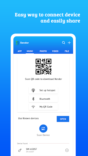 Indian Sender Xender Data Sharing app