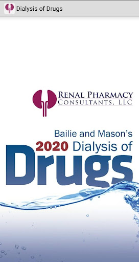 Dialysis of Drugs screenshot for Android