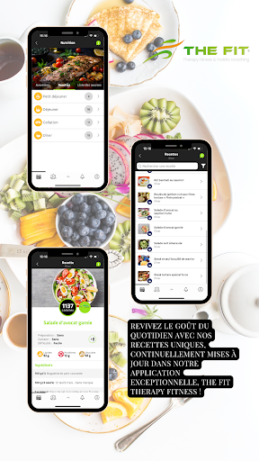 Android application THE FIT Integral Coaching screenshort