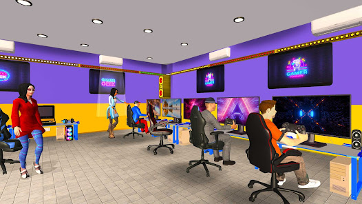 Internet Gaming Cafe Simulator apkdebit screenshots 9