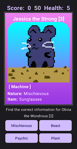 Monster Memory Quest Screen 3