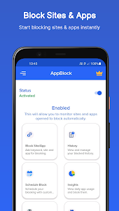 AppBlock : Block Sites & Apps