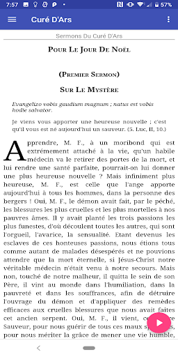 Sermons Du Curé D'Ars Screenshot 1 - AppWisp.com
