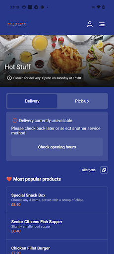 App screenshot