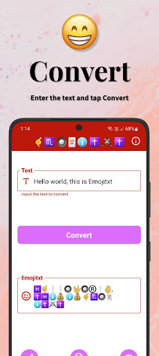 Emojitxt Screen 3
