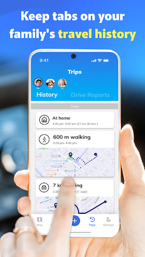 Screenshot of Connected: Locate Your Family