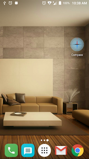 Android application Compass screenshort