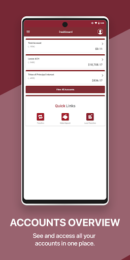 Crossroads Bank Mobile App Screen 3