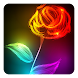 ネオンの花ライブ壁紙 - Androidアプリ