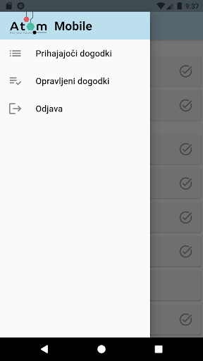 ATOM Voznik Screen 2