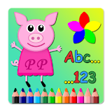 Peppe Pig Coloring Book icon