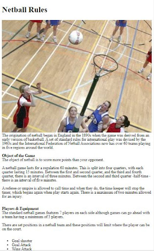 How to Play Netball Screenshot 2 - AppWisp.com
