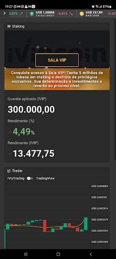 iVipCoin Screen 2
