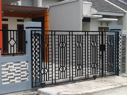 Minimalist House Fence Design Screenshot