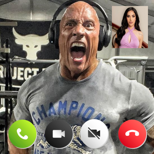 Dwayne Johnson Video Call Chat Download on Windows