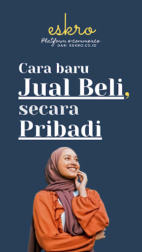 Android application ESKRO: Jual Beli secara Aman screenshort