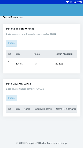 Cek UKT UIN Raden Fatah