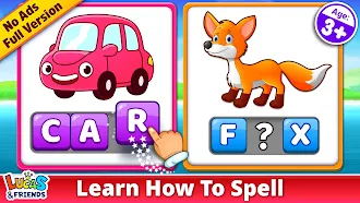 Game screenshot Spelling & Phonics: Kids Games mod apk