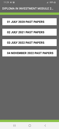 DIPLOMA 2 IN INVESTMENT PAPERS Screen 3