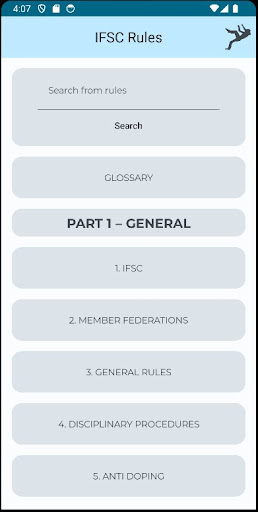 IFCS Rules (Unofficial App) Screen 3