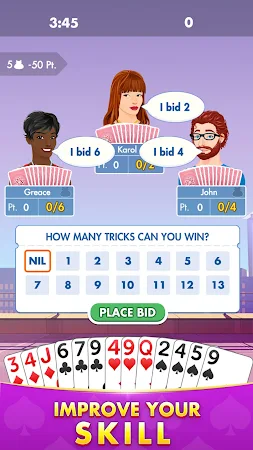 Game screenshot Spades Card Game apk download