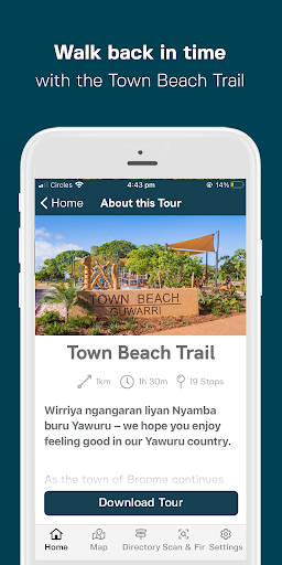 Android application Explore Broome screenshort