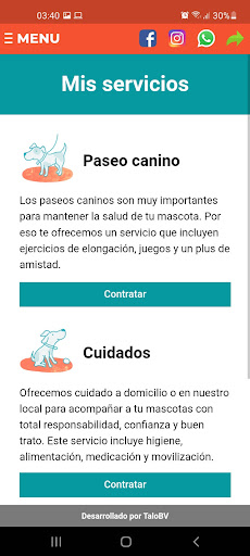Patitas Canina Salta Screen 3