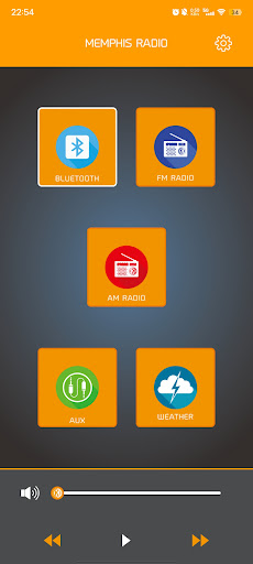 Android application MEMPHIS RADIO screenshort