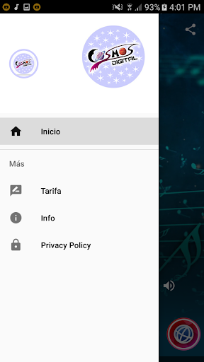 Android application Cosmos Digital screenshort