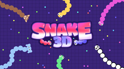 Snake 3D: Worm Battle Games  screenshots 12