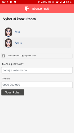 Národná linka na pomoc deťom Screen 2