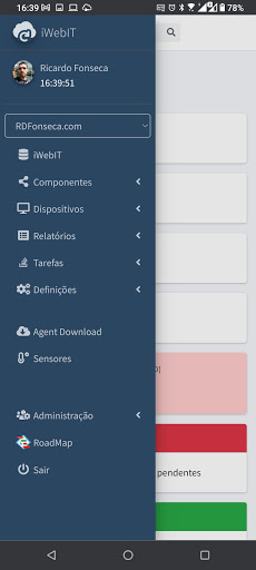 iWebIT - Agente Screen 2
