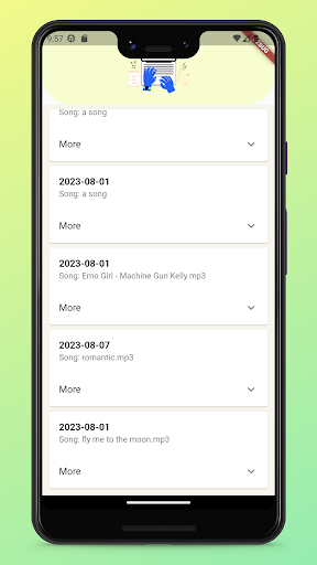 MusicText Screen 2