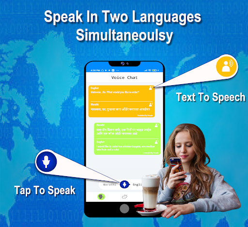 Screenshot of Bhasha Translate All Languages