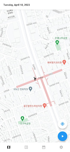 Android application SimpleRun - Easy Running App screenshort