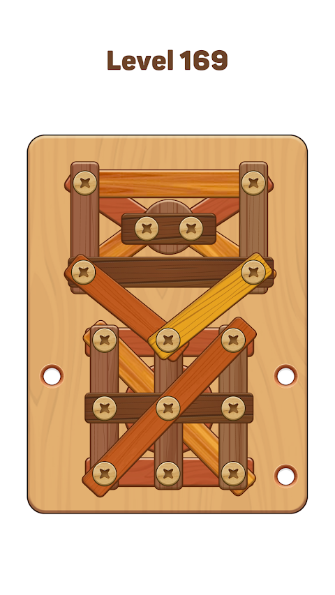 Wood Nuts & Bolts: Wood Puzzleのおすすめ画像3
