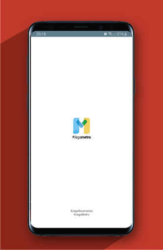 Android application Jaga Metro screenshort