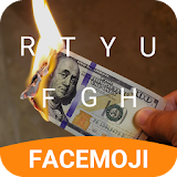 Burn Dollar Spoof Keyboard Theme for Snapchat icon
