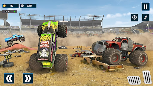 Monster Truck Game Derby Truck screenshot 15