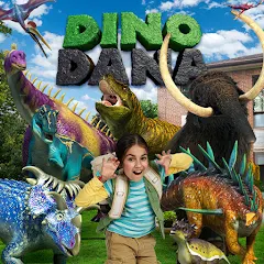 The Best of Giant Dinosaur Adventures Dino Dana! Trek Dinosaur Dance Song  of T-Rex Game сompilation - video Dailymotion