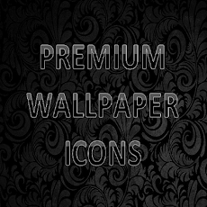 Premium Wallpaper Icon Red Pluのおすすめ画像2