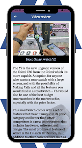 Hoco Smart watch Y2 Guide