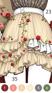 Princess Dress Coloring Book 4